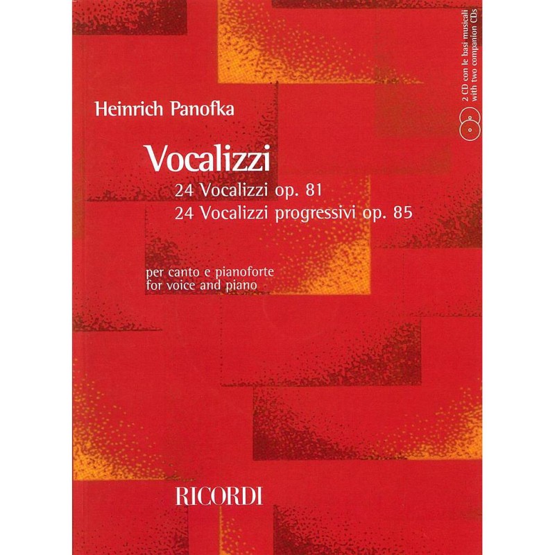 VOCALIZZI OP.81-85 + 2CD