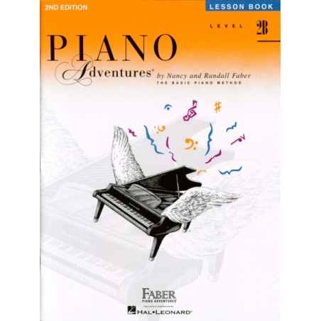 PIANO ADVENTURES LESSON BOOK LEVEL 2B