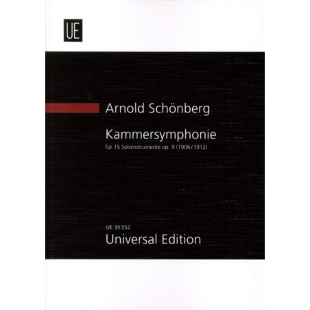 KAMMERSYMPHONIE OP.9 (1906/1912)