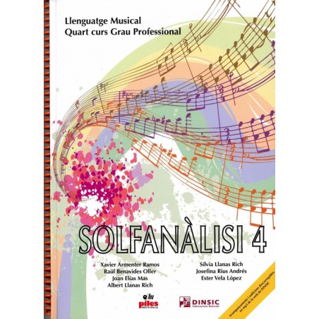 SOLFANALISI 4 (LLIBRE + QUADERN D'EXERCICIS)