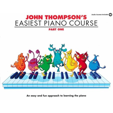 EASIEST PIANO COURSE 1  (AUDIO ACCESS INCLUDED)