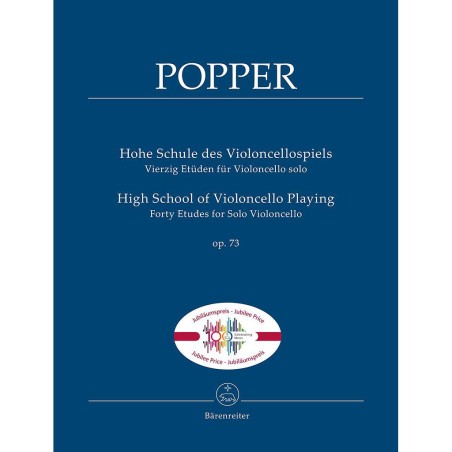 HIGH SCHOOL OF VIOLONCELLO PLAYING OP.73