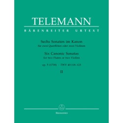 SONATAS KANON 6 OP 5 HEFT 2