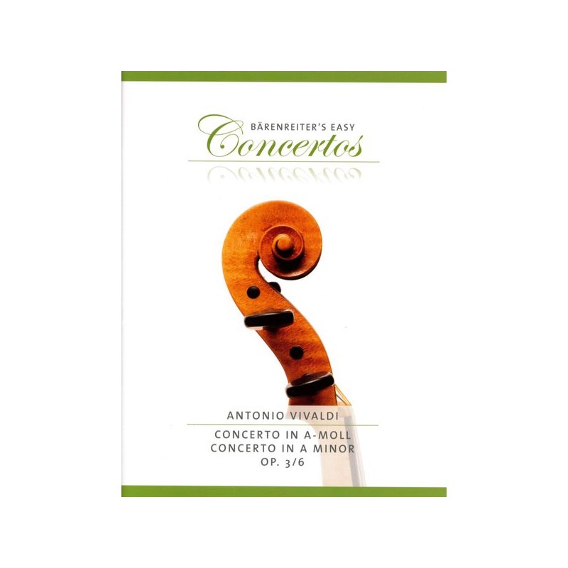CONCERTO A-MOLL OP.3/6