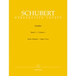 LIEDER VOL.1 - HIGH VOICE