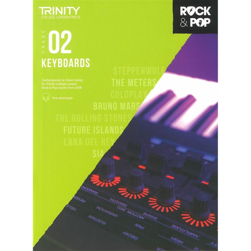 ROCK & POP KEYBOARDS FROM 2018 GRADE 2