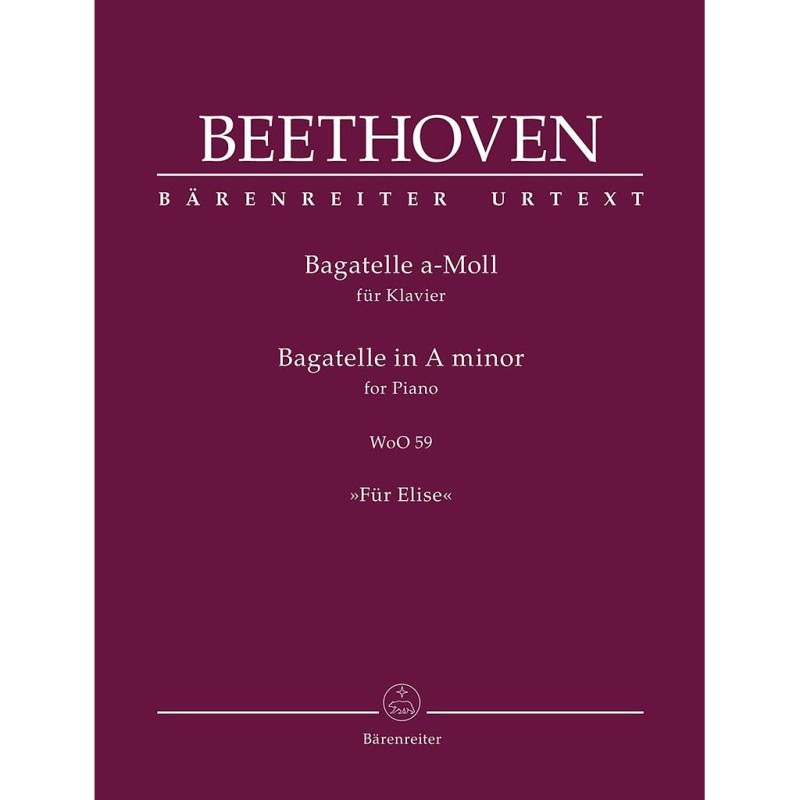 Bagatelle a-moll WoO 59 "Fur Elise"