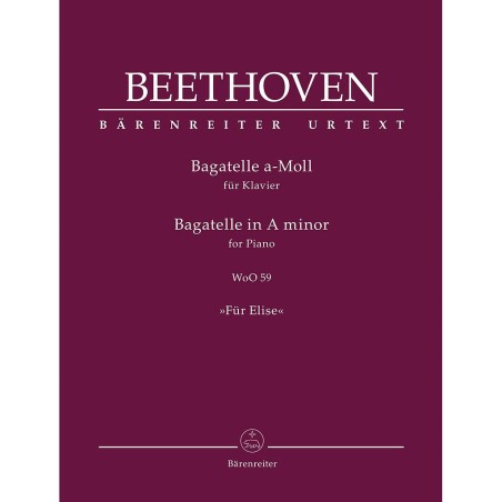 Bagatelle a-moll WoO 59 "Fur Elise"