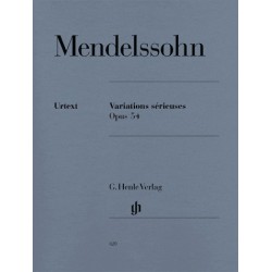 VARIATIONS SERIEUSES OP 54