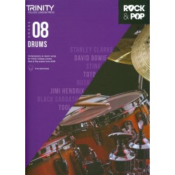 ROCK & POP DRUMS FROM 2018 GRADE 8