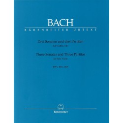 3 Sonatas and 3 Partitas BWV.1001-1006