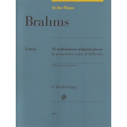 AT THE PIANO. 15 WELL-KNOWN ORIGINAL PIECES
