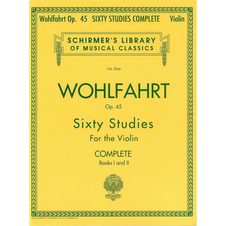60 STUDIES OP.45