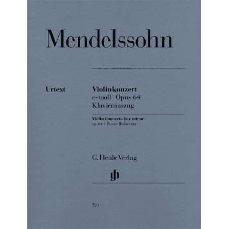 CONCERTO E MINOR OP.64