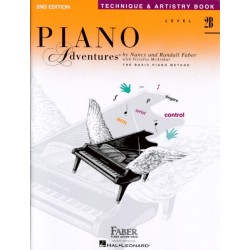 PIANO ADVENTURES TECHNIQUE&ARTISTRY BOOK LEVEL 2B
