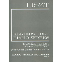 TRANSCRIPTIONS 2 - SYMPHONIES DE BEETHOVEN 1-4