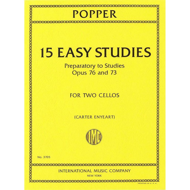 15 EASY PREPARATORY STUDIES OP.76&73 (ENYEART)