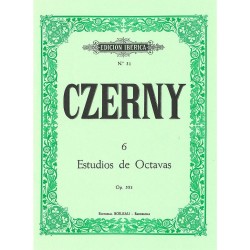 6 ESTUDIOS DE OCTAVAS OP.553