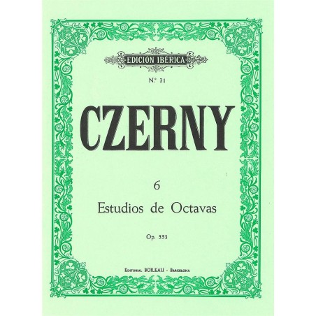 6 ESTUDIOS DE OCTAVAS OP.553