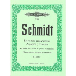 EJERCICIOS PREPARATORIOS, ESCALAS Y ARPEGIOS OP.16