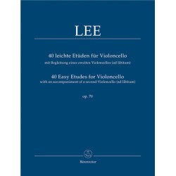 40 EASY ETUDES OP.70