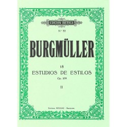 18 ESTUDIOS DE ESTILO OP.109