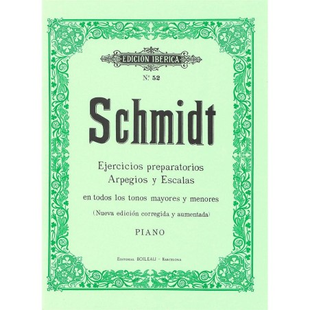 EJERCICIOS PREPARATORIOS, ESCALAS Y ARPEGIOS OP.16