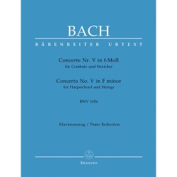 CONCERTO F-MOLL BWV 1056
