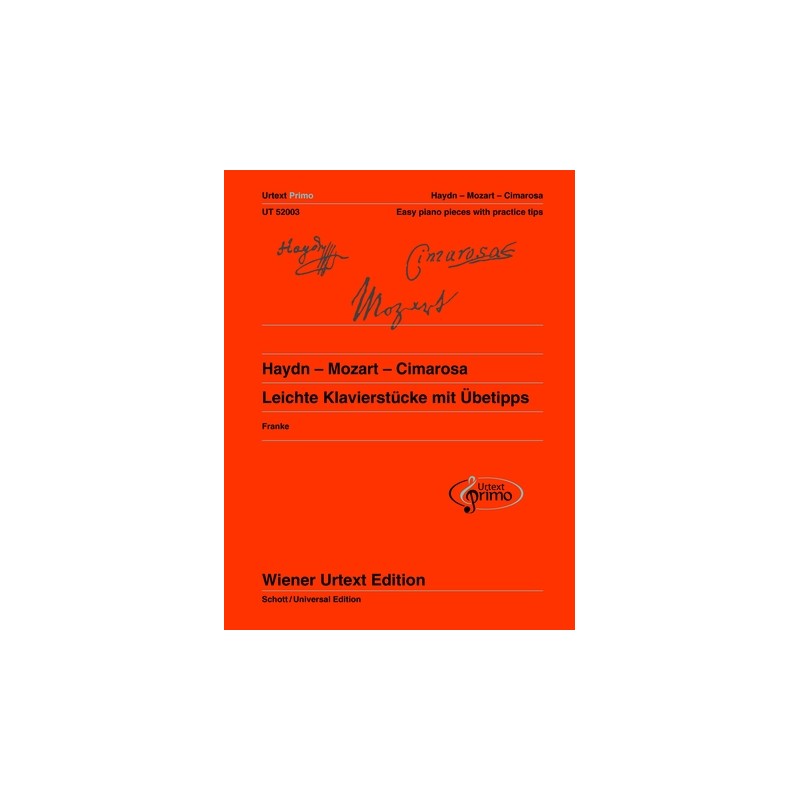 HAYDN-MOZART-CIMAROSA (EASY PIECES)