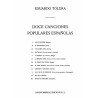 DOCE CANCIONES POPULARES ESPAÑOLAS