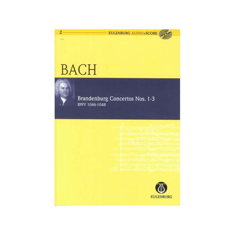 BRANDENBURG CONCERTOS 1-3 BWV 1046-1048