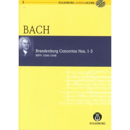BRANDENBURG CONCERTOS 1-3 BWV 1046-1048