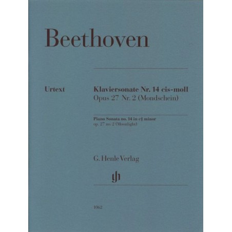 KLAVIERSONATE 14 CIS-MOLL OP.27/2 (MONDSCHEIN)