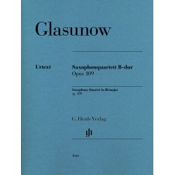 Saxophonquartett B-Dur op.109