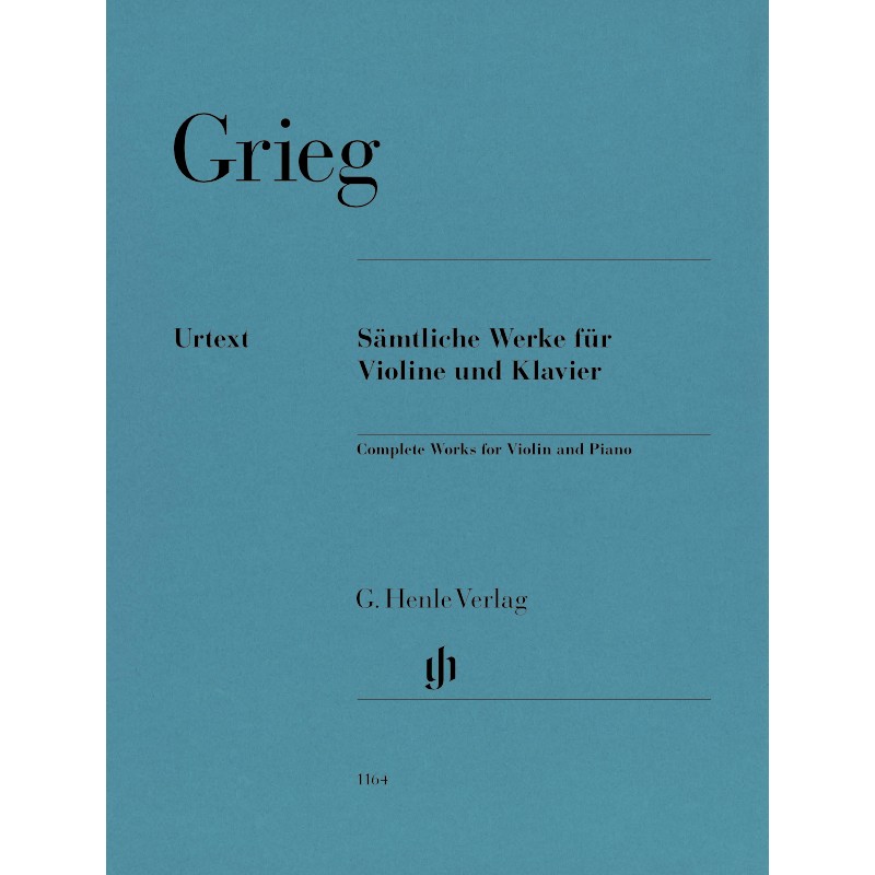Samtliche Werke fur Violine und Klavier