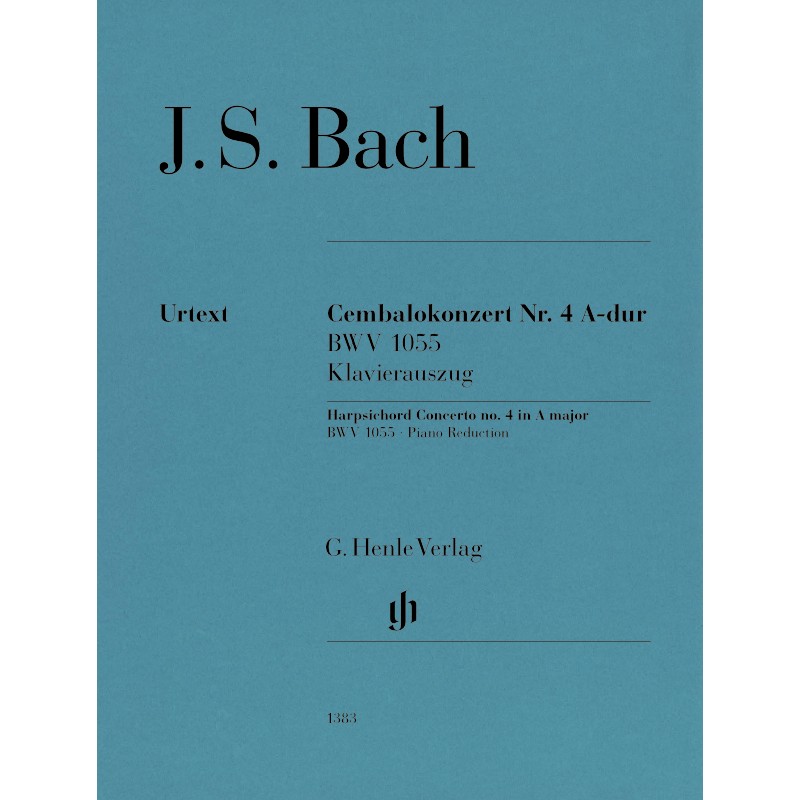 Cembalokonzert 4 A-Dur BWV.1055