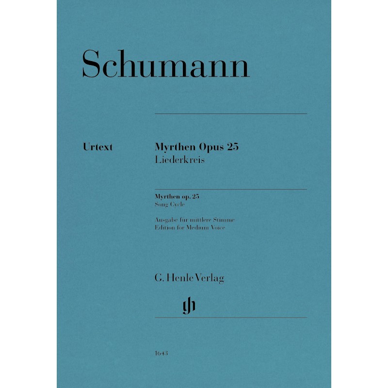 Myrthen op.25 (medium voice)