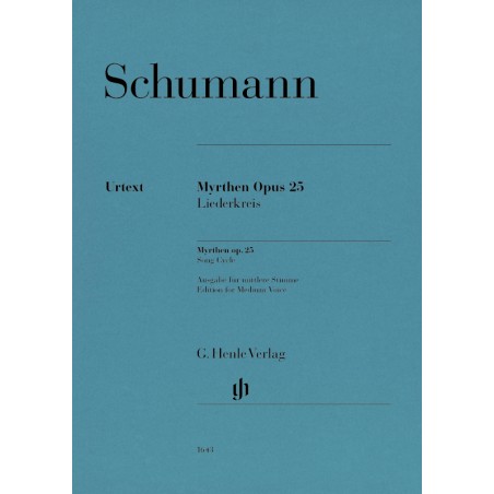 Myrthen op.25 (medium voice)