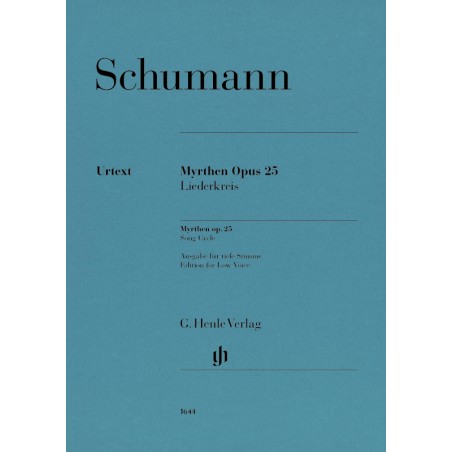 Myrthen op.25 (low voice)