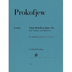 Funf Melodien op.35a