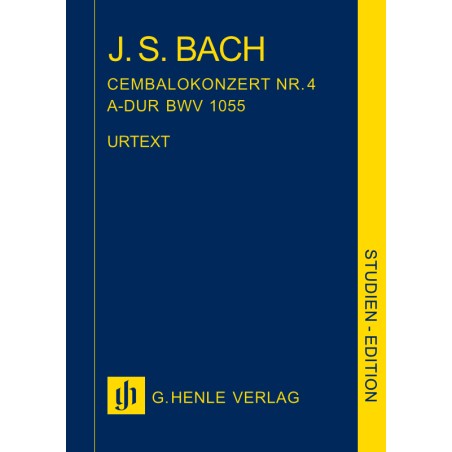 Cembalokonzert 4 A-Dur BWV.1055