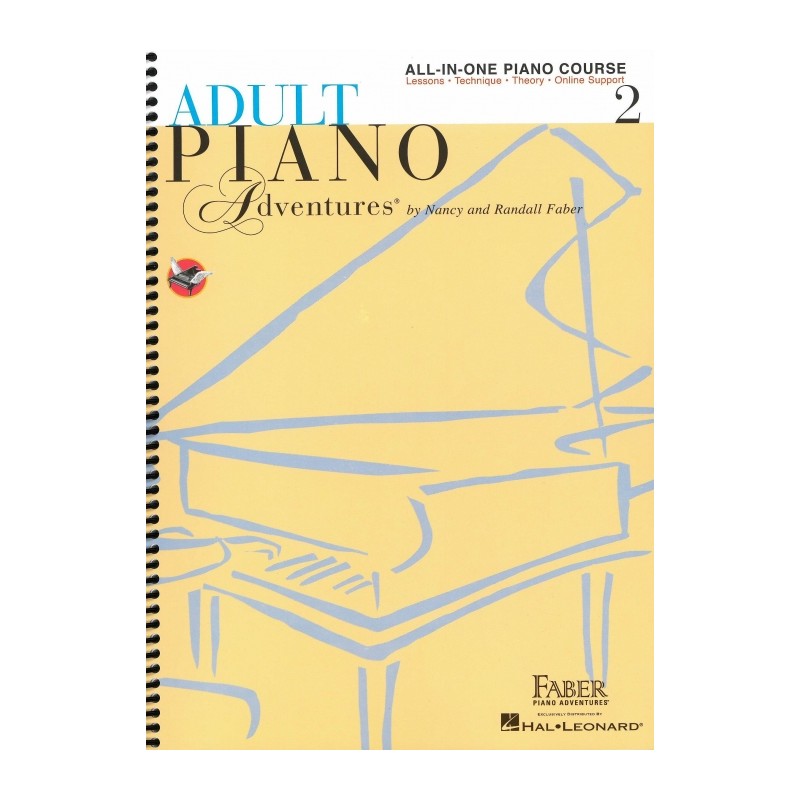 ADULT PIANO ADVENTURES ALL-IN-ONE LESSON BOOK 2