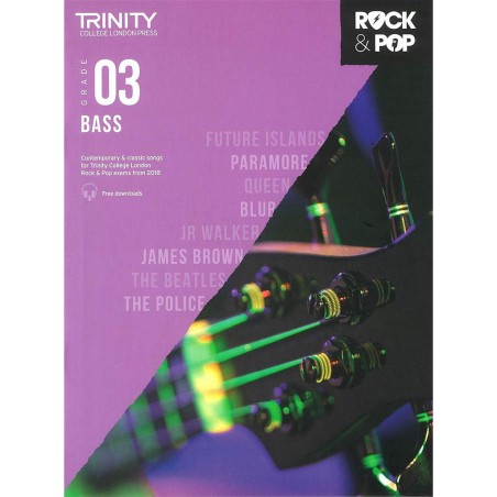 ROCK & POP BASS FROM 2018 GRADE 3
