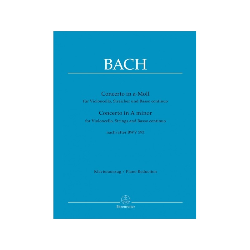 CONCERTO A-MOLL (NACH BWV.593)