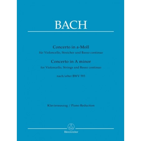 CONCERTO A-MOLL (NACH BWV.593)
