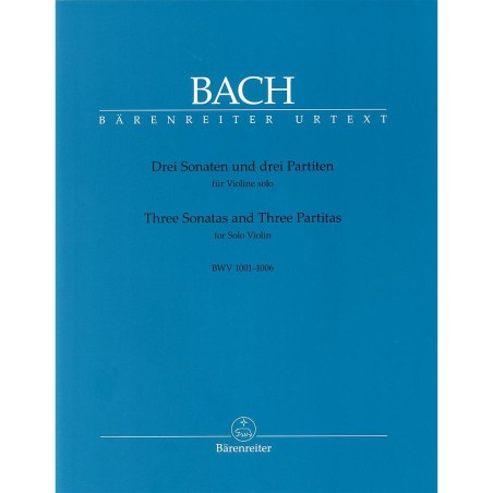 3 Sonatas and 3 Partitas BWV.1001-1006