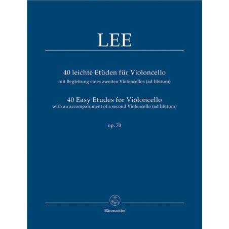 40 EASY ETUDES OP.70