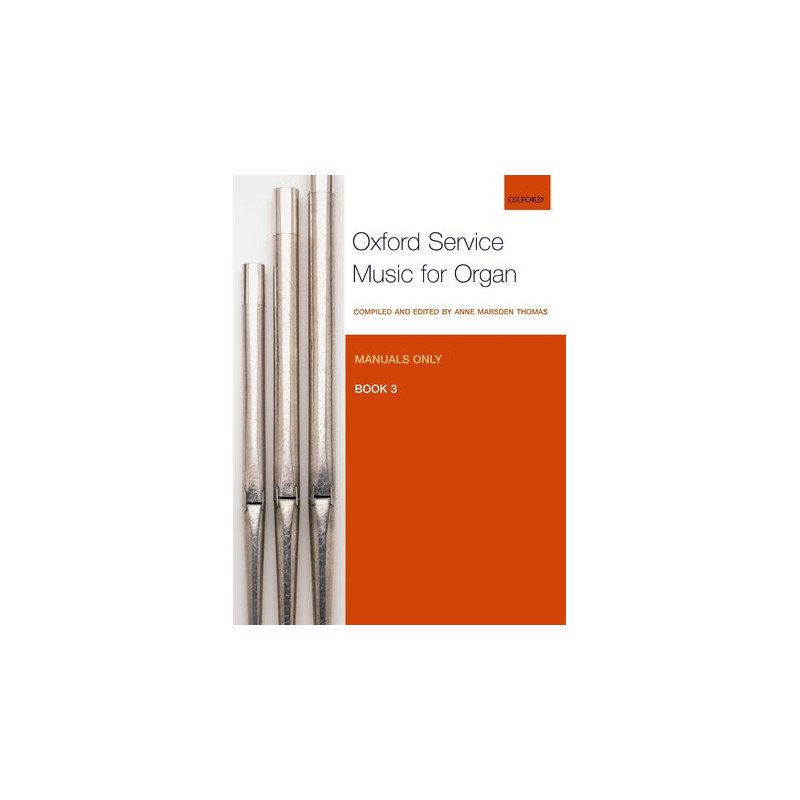 MUSIC FOR ORGAN VOL.3 (MANUALS ONLY)