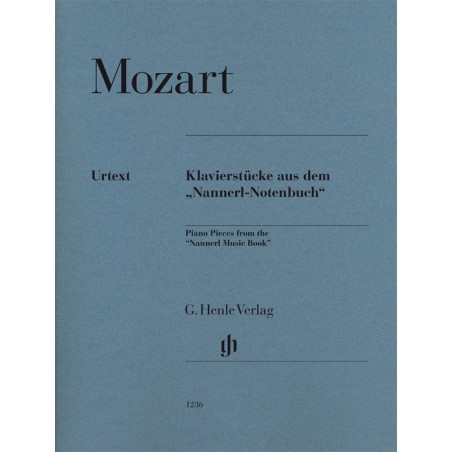 KLAVIERSTUCKE AUS DEM "NANNERL-NOTENBUCH"