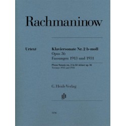 KLAVIERSONATE 2 B-MOLL OP.36